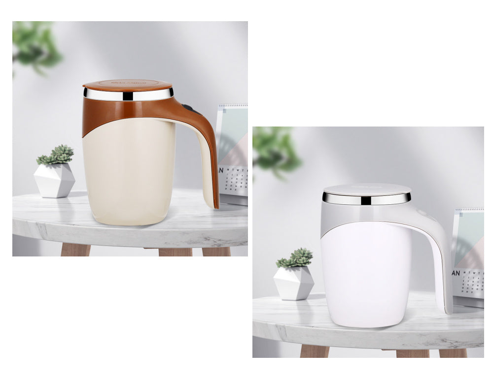 Rechargeable Automatic Stirring Cup – Electric Magnetic Coffee & Milkshake Mixer