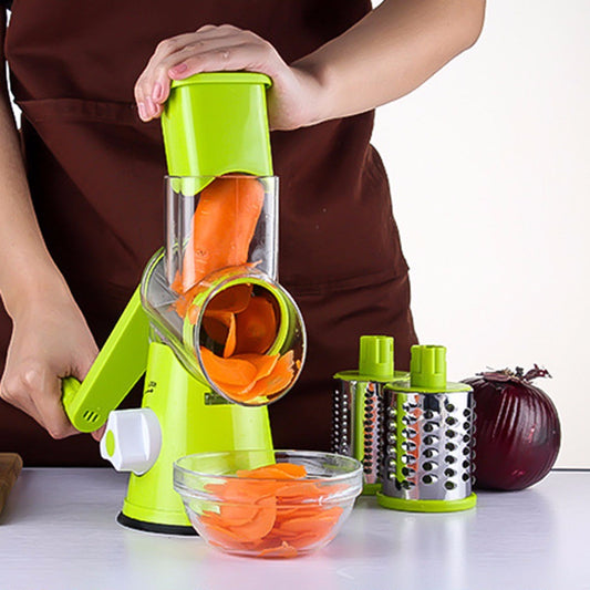 Vegetable Cutter Slicer – Multi-Function Grater for Potato, Carrot, Cheese & More