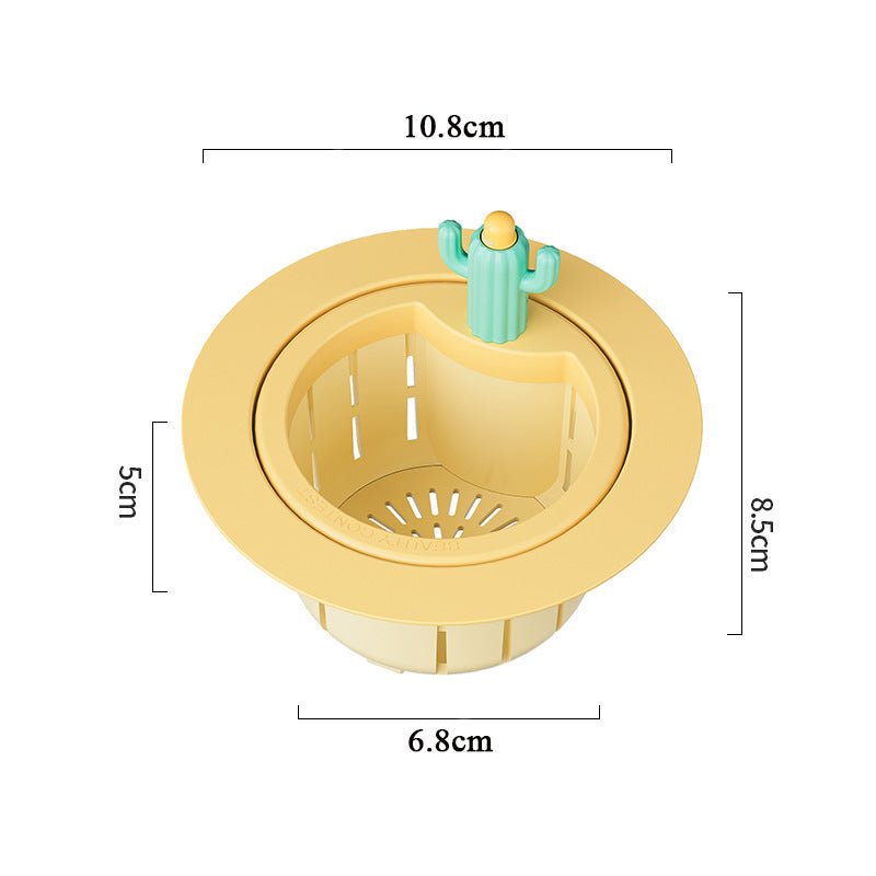 Cactus Sink Filter Basket – Cute & Innovative Kitchen Drain Strainer