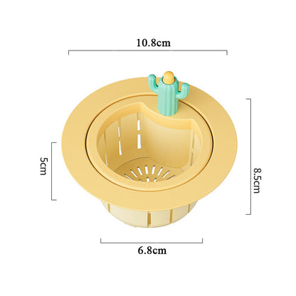 Cactus Sink Filter Basket – Cute & Innovative Kitchen Drain Strainer