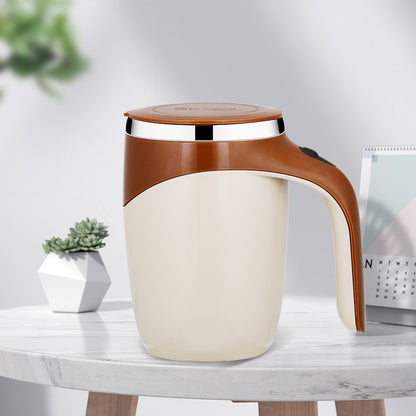 Rechargeable Automatic Stirring Cup – Electric Magnetic Coffee & Milkshake Mixer