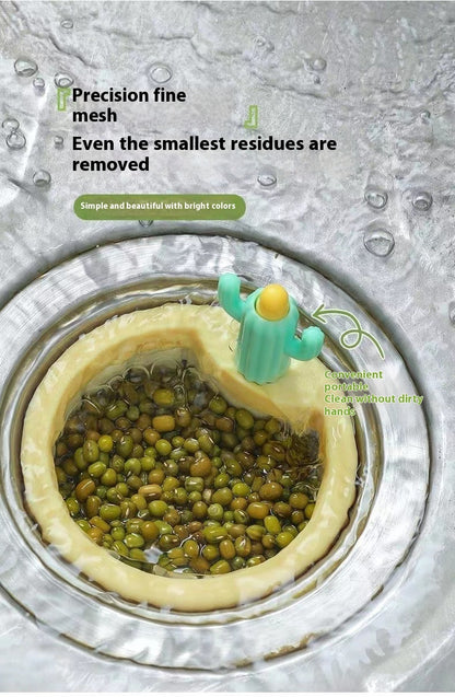 Cactus Sink Filter Basket – Cute & Innovative Kitchen Drain Strainer