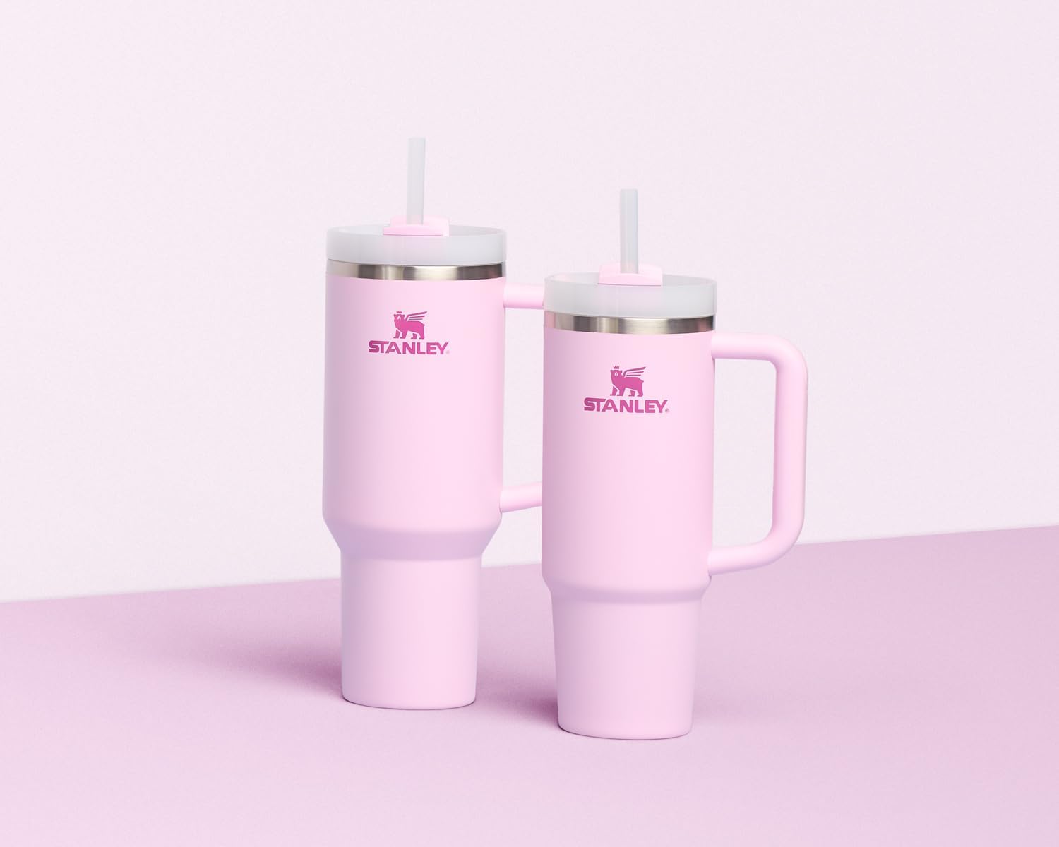 Quencher H2.0 Tumbler with Handle and Straw 30 Oz | Flowstate 3-Position Lid | Cup Holder Compatible for Travel | Insulated Stainless Steel Cup | Bpa-Free | Cherry Blossom