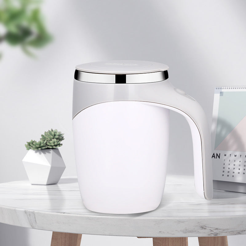 Rechargeable Automatic Stirring Cup – Electric Magnetic Coffee & Milkshake Mixer