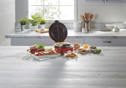 ® 6-Wedge 8" round Red Quesadilla Maker
