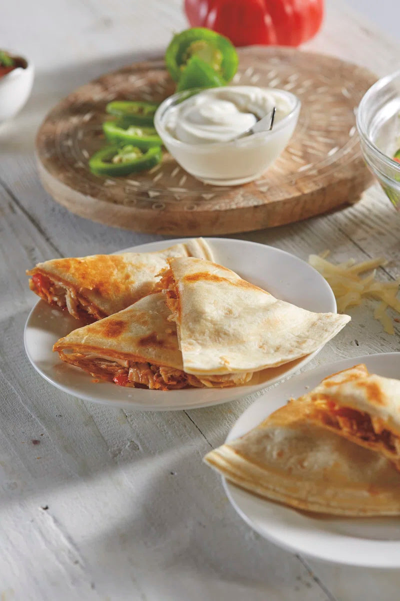 ® 6-Wedge 8" round Red Quesadilla Maker