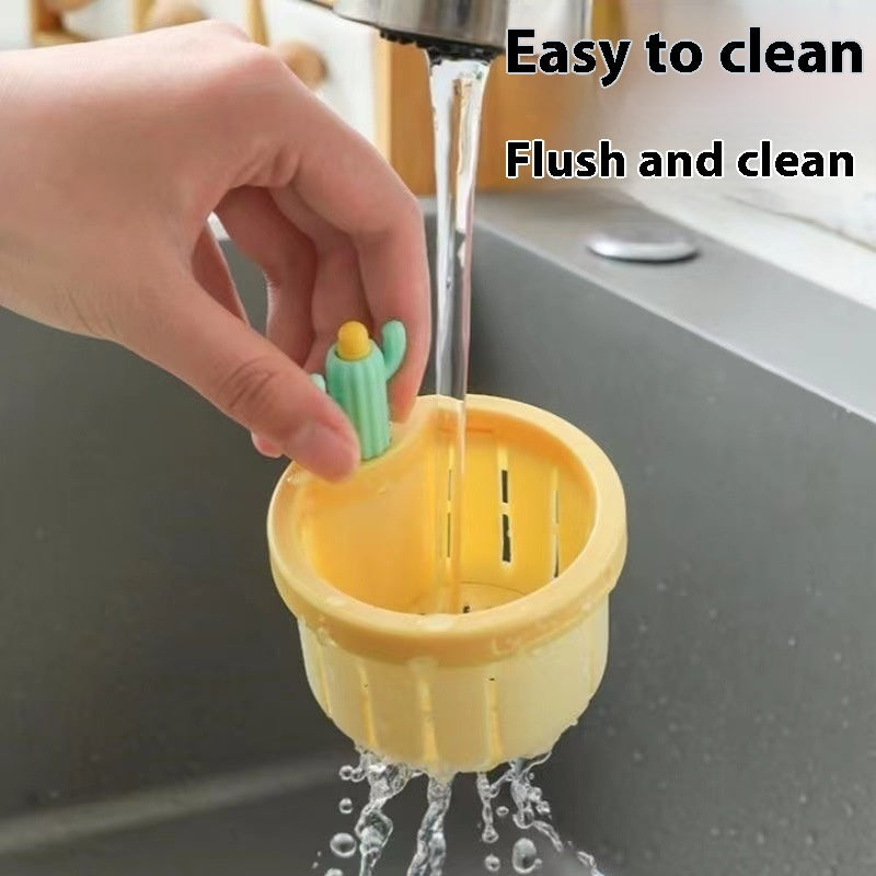Cactus Sink Filter Basket – Cute & Innovative Kitchen Drain Strainer