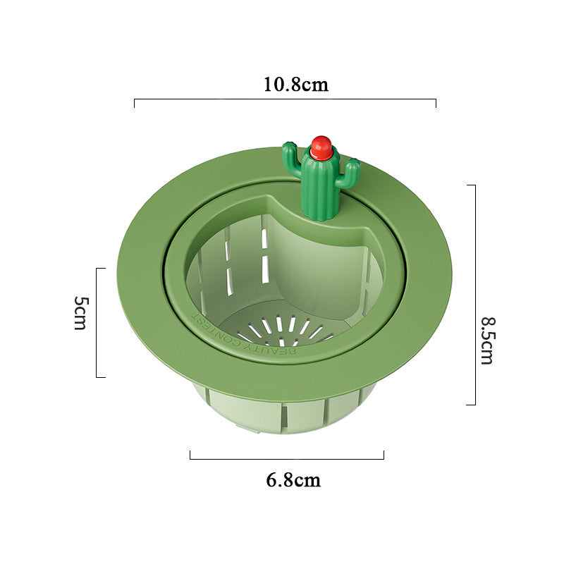 Cactus Sink Filter Basket – Cute & Innovative Kitchen Drain Strainer