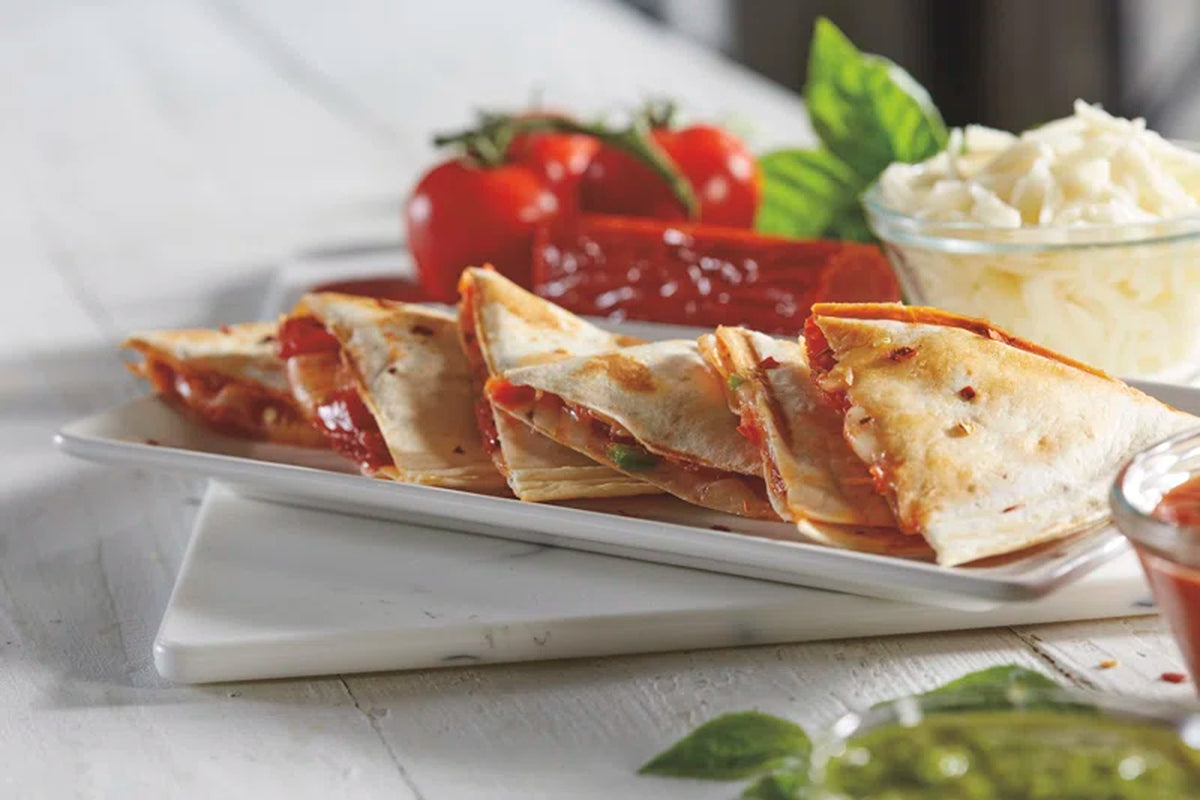 ® 6-Wedge 8" round Red Quesadilla Maker