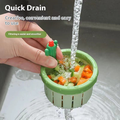 Cactus Sink Filter Basket – Cute & Innovative Kitchen Drain Strainer